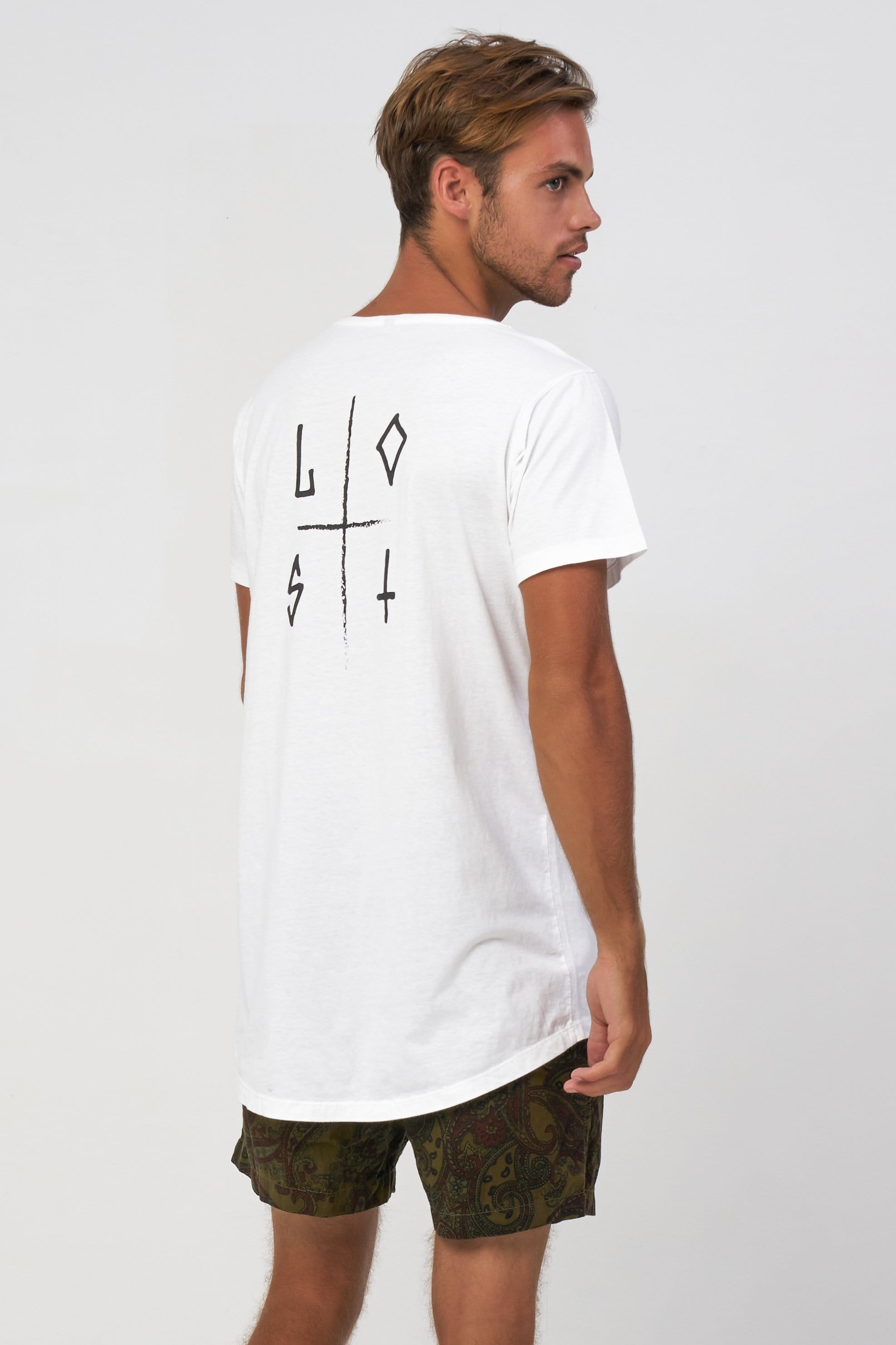 Ts Lost Retro - Man T-Shirt - LOST IN PARADISE