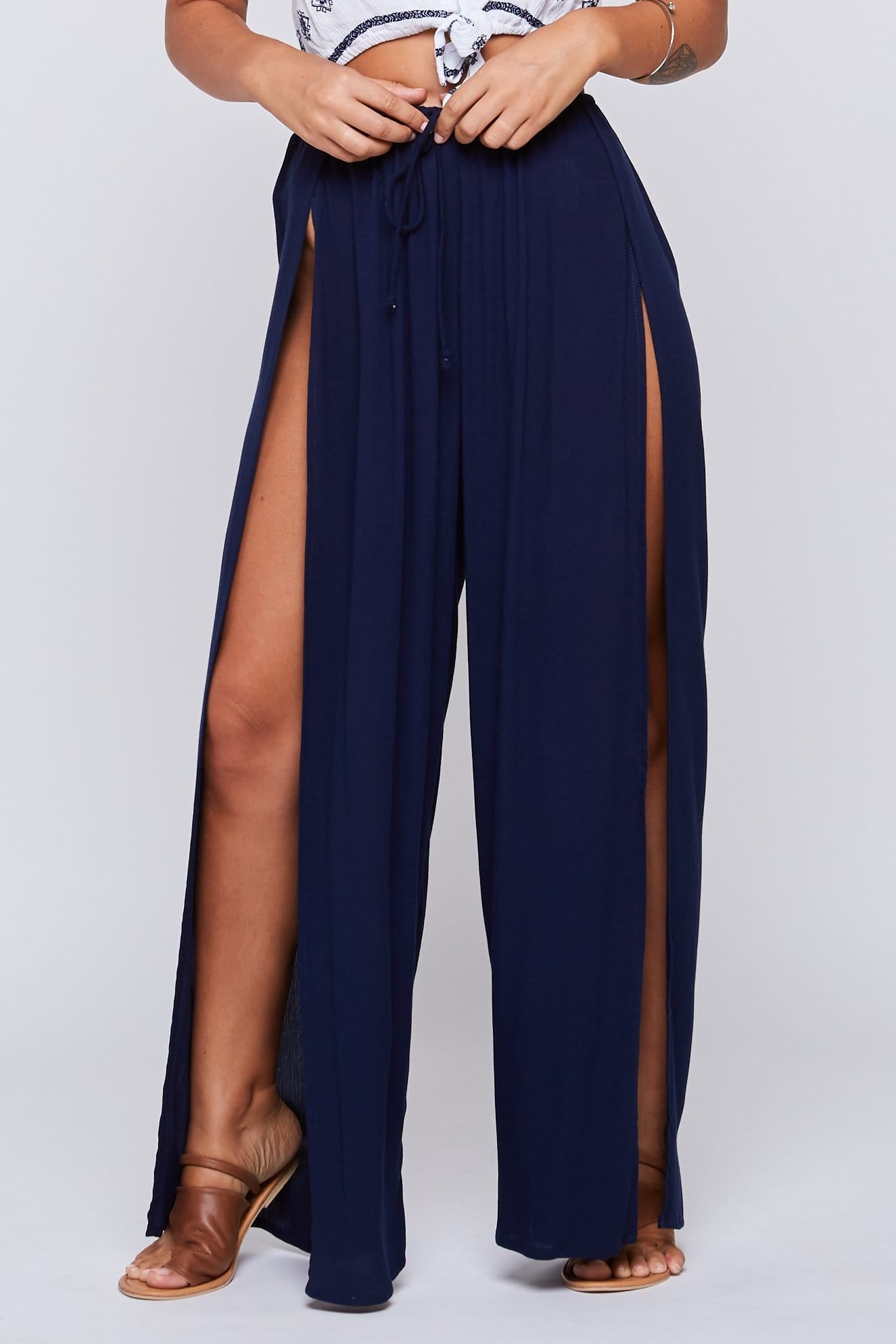 Riley Long Pants - Woman Pants - LOST IN PARADISE