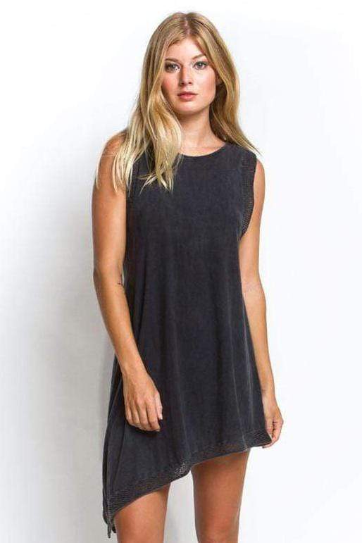 Net Singlet Dress - Dress - LOST IN PARADISE