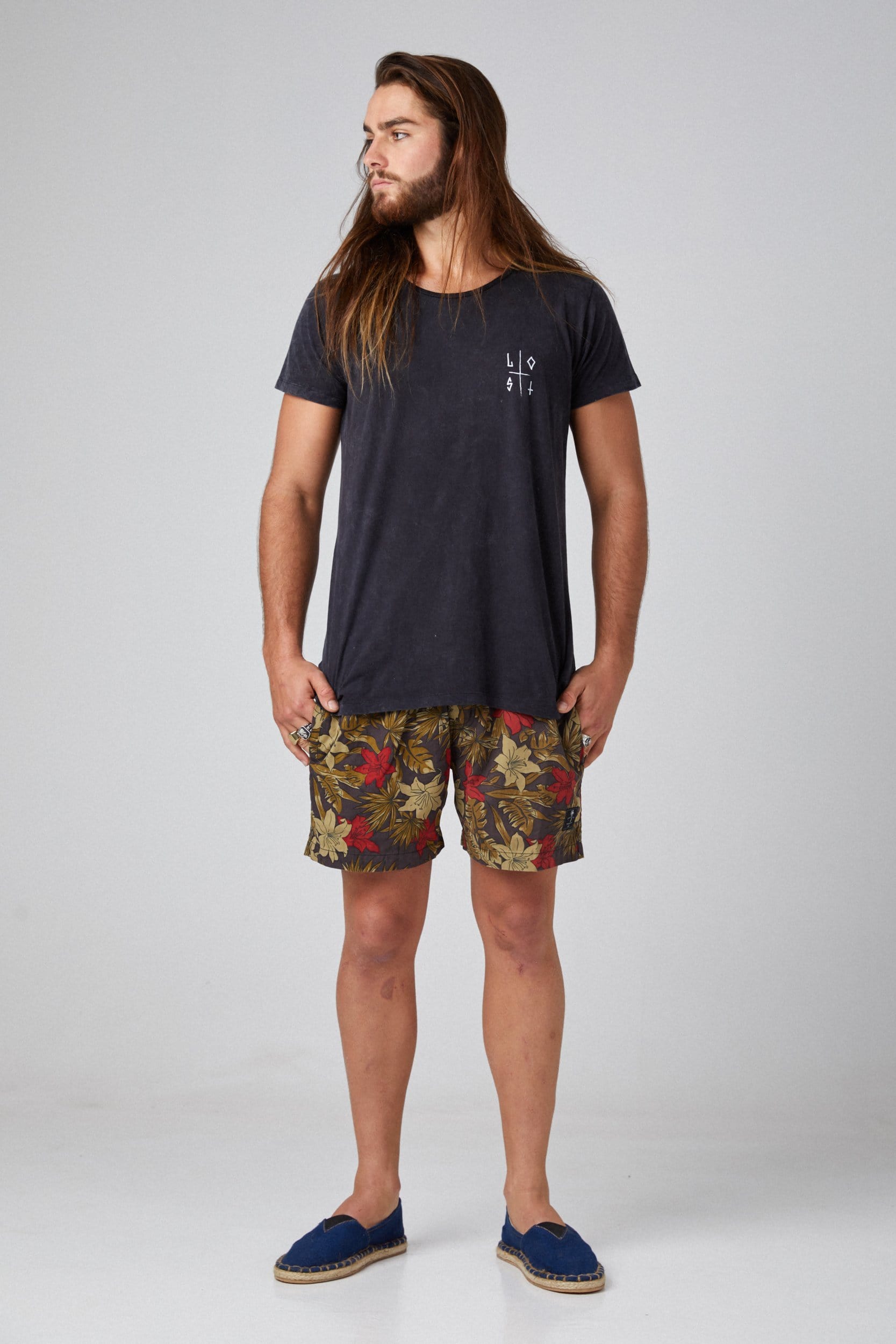 Ts Lost Retro - Man T-Shirt - LOST IN PARADISE