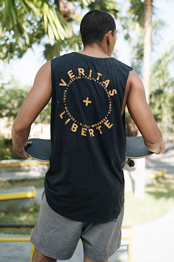 Lvm + - Mens Muscle Tank - VERITAS & LIBERTE