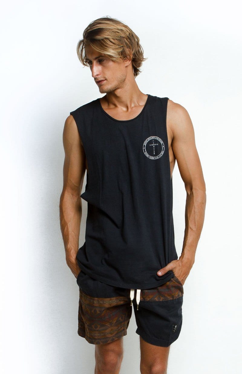 Lvm Without Truth - Mens Muscle Tank - VERITAS & LIBERTE